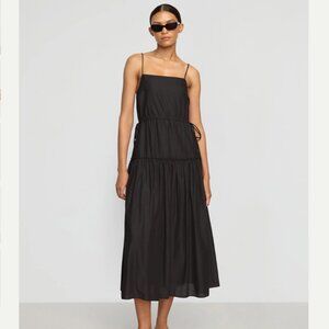 NWT Modern Citizen Dalia Tie-Waist Tiered Dress